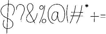 Sunday Regular otf (400) Font OTHER CHARS