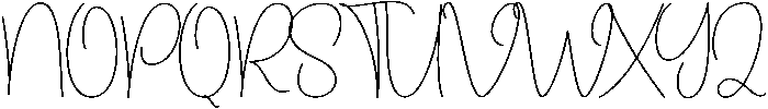 Sunday Regular otf (400) Font UPPERCASE