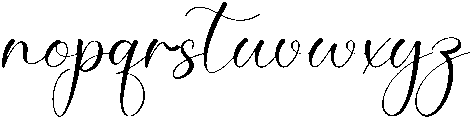Sunday Regular otf (400) Font LOWERCASE