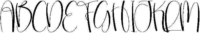 Sunday Regular otf (400) Font UPPERCASE