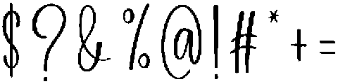 Sunday Regular otf (400) Font OTHER CHARS