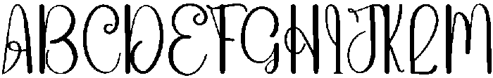 Sunday Regular otf (400) Font UPPERCASE