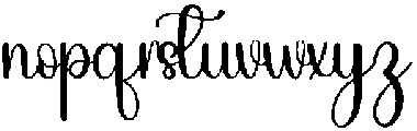 Sunday Regular otf (400) Font LOWERCASE