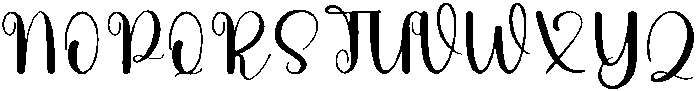 Sunday Regular otf (400) Font UPPERCASE
