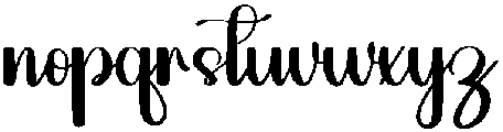 Sunday Regular otf (400) Font LOWERCASE