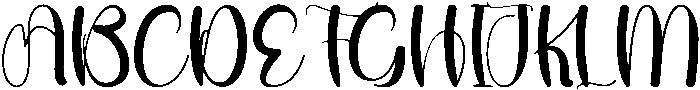 Sunday Regular otf (400) Font UPPERCASE