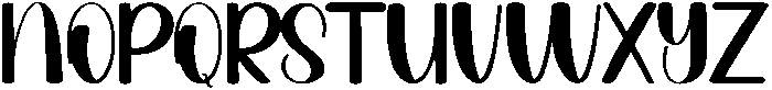 Sunday Regular otf (400) Font UPPERCASE