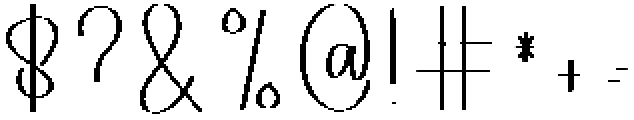 Sunday Regular otf (400) Font OTHER CHARS