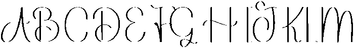 Sunday Regular otf (400) Font UPPERCASE