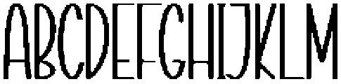 Sunday Regular otf (400) Font UPPERCASE