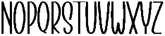Sunday Regular otf (400) Font UPPERCASE