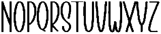 Sunday Regular otf (400) Font LOWERCASE