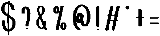 Sunday Regular otf (400) Font OTHER CHARS