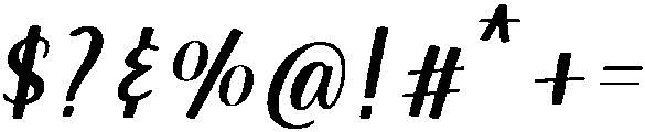 Sunday Regular otf (400) Font OTHER CHARS