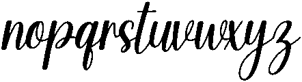 Sunday Regular otf (400) Font LOWERCASE