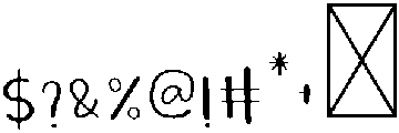Sunday Regular otf (400) Font OTHER CHARS