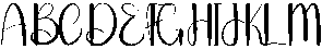 Sunday Regular otf (400) Font UPPERCASE