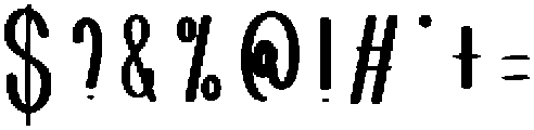 Sunday Regular otf (400) Font OTHER CHARS