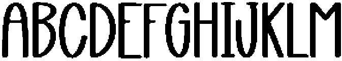 Sunday Regular otf (400) Font UPPERCASE