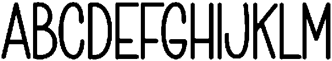 Sunday School Regular otf (400) Font UPPERCASE
