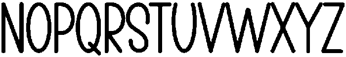 Sunday School Regular otf (400) Font LOWERCASE