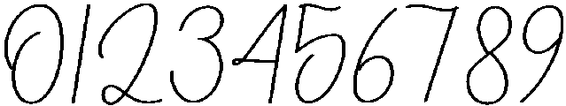 Sunday Signature Regular otf (400) Font OTHER CHARS