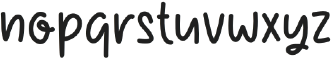 Sunday Sketch Regular otf (400) Font LOWERCASE