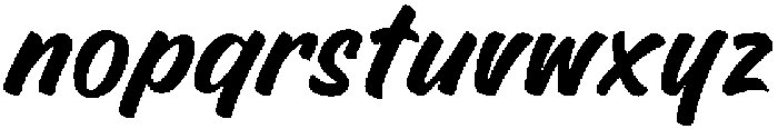 Sunday Thesso Regular otf (400) Font LOWERCASE