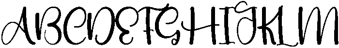 Sunday Vacation Regular otf (400) Font UPPERCASE