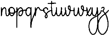 Sunday Valentine Regular otf (400) Font LOWERCASE