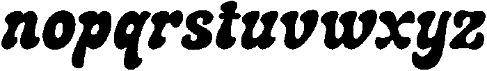 Sunday Vibes otf (400) Font LOWERCASE