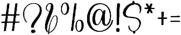 Sunday Vintage Regular otf (400) Font OTHER CHARS