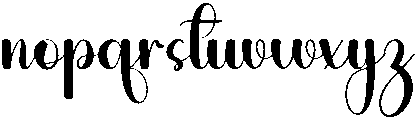 Sunday Vintage Regular otf (400) Font LOWERCASE