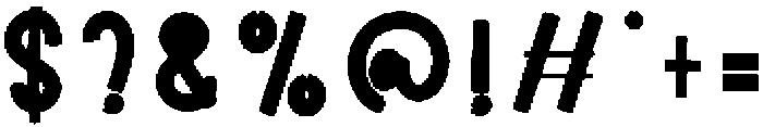 Sunday Vintage Regular otf (400) Font OTHER CHARS