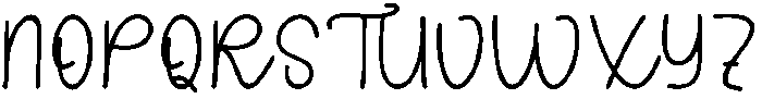 Sunday Winter Regular otf (400) Font UPPERCASE