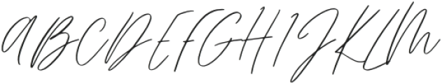 Sunday light Regular otf (300) Font UPPERCASE