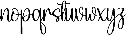 Sunflower Regular otf (400) Font LOWERCASE
