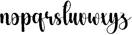 Sunflower Regular otf (400) Font LOWERCASE