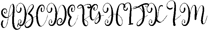 Sunflower Regular otf (400) Font UPPERCASE