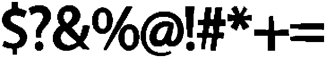 Sunflower Regular otf (400) Font OTHER CHARS
