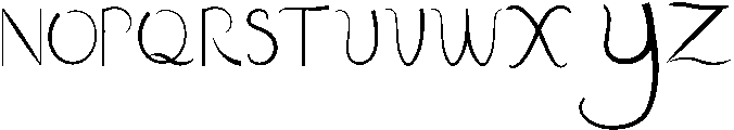 Sunflower Regular otf (400) Font UPPERCASE