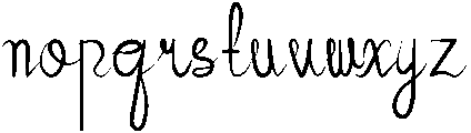 Sunflower Regular otf (400) Font LOWERCASE