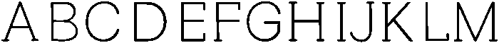 Sunflower Regular otf (400) Font UPPERCASE