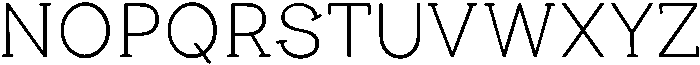 Sunflower Regular otf (400) Font UPPERCASE