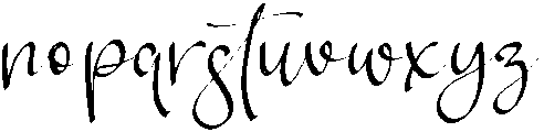Sunflower otf (400) Font LOWERCASE