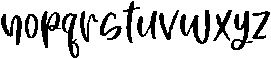 Sunkissed Regular otf (400) Font LOWERCASE