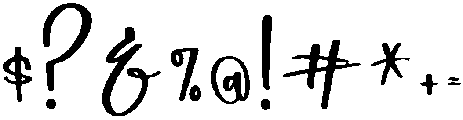 Sunkissed Regular otf (400) Font OTHER CHARS