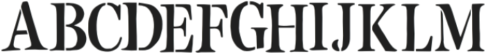 Sunkist Agness Serif Regular otf (400) Font UPPERCASE