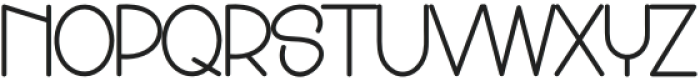 Sunlight Monday Regular otf (300) Font UPPERCASE