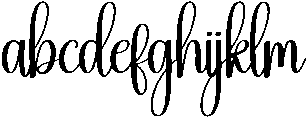 Sunlight Regular otf (300) Font LOWERCASE